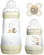 Mam Plastic Bottle Set Easy Start Anti-Colic St...