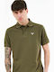 Polo Short Sleeve Blouse Khaki