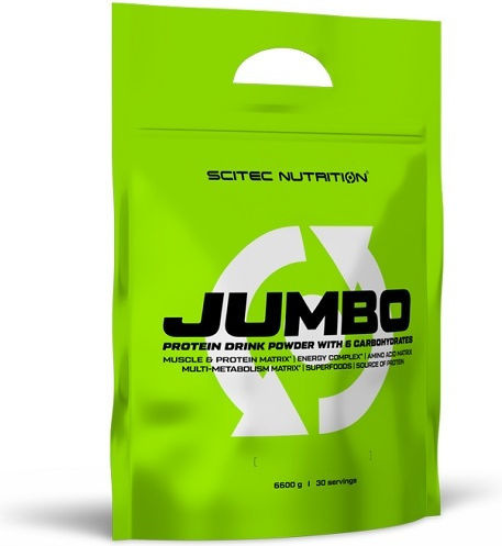 Scitec Nutrition Jumbo Drink Powder With 6 Carbohydrates with Flavor Chocolate 6.6kg