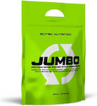 Scitec Nutrition Jumbo Drink Powder With 6 Carbohydrates cu Aromă de Căpșuni 6.6kg