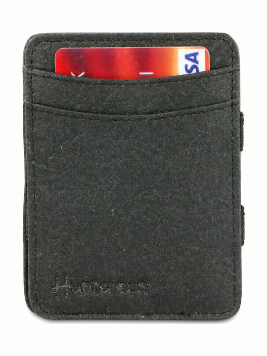 Vegan Magic Wallet Herren Geldbörse Karten mit RFID Gray