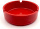Homestyle Wooden Cigarette Ashtray Red