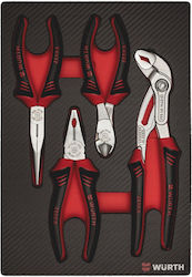 Wurth Pliers set 4pcs