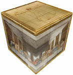 V-Cube Art Emotions Da Vinci - 3 Flat 3x3 Speed Cube for 6+ years V3FA-DAVINCI