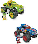 Mattel Τουβλάκια Monster Trucks για 5+ Ετών 69τμχ (Διάφορα Σχέδια) 1τμχ