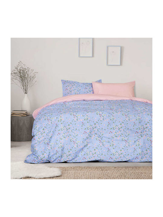 Kocoon Zinia Coverlet Single from Cotton & Polyester Blue 160x240cm