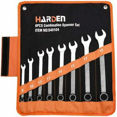 Harden German Polygon Set with Size from 8mm to 19mm 8pcs