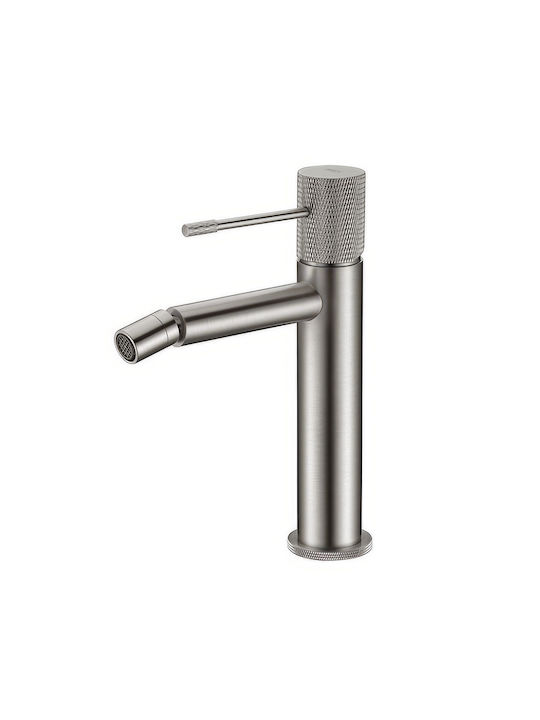 Imex Line Μπαταρία Μπιντέ Nickel Brushed