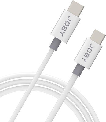 Joby USB 2.0 Cable USB-C male - USB-C male 60W White 2m (JB01820-BWW)