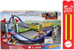 Παιχνιδολαμπάδα Mario Kart Πίστα Circuit Slam για 5+ Ετών Hot Wheels