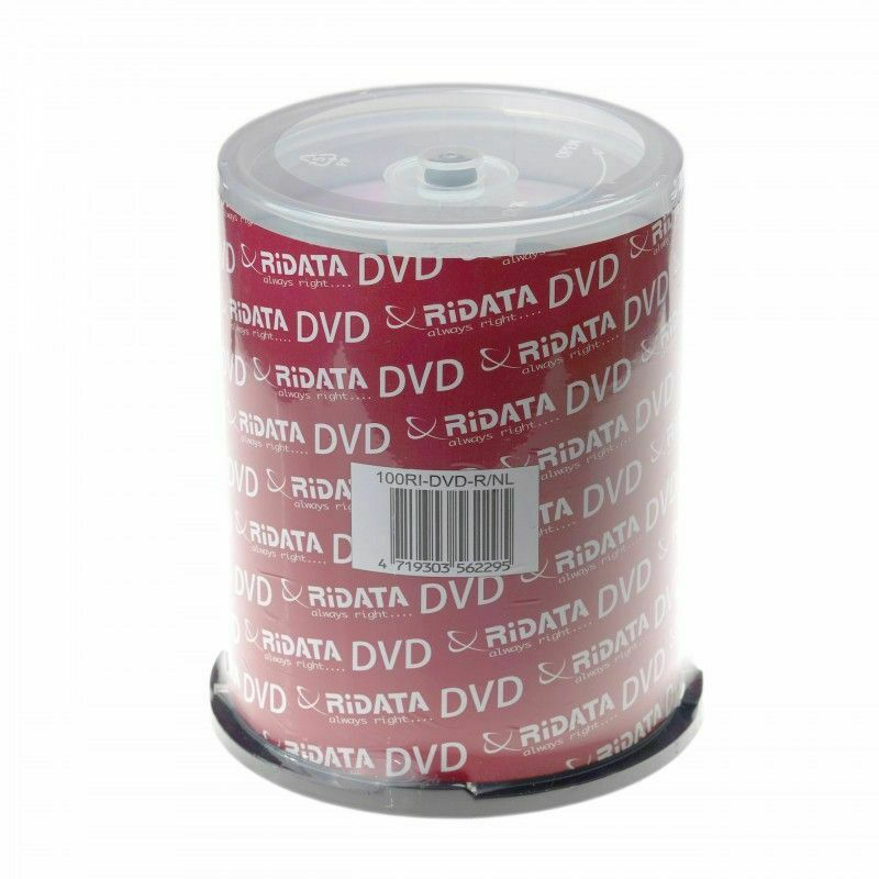 Ritek DVD-R 4.7GB 100τμχ (100RI-DVD-R/NL-CK) | Skroutz.gr