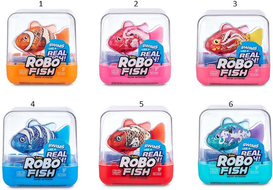 Zuru Robo Fish Series 2 Електронна Роботизирана Игра За 3+ Години (Различни Видове) 1 Бр