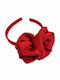 Bonjour Bebe Kids Headband with Flower Red