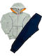 Kids Sweatpants Set Gray 2pcs Unstoppable
