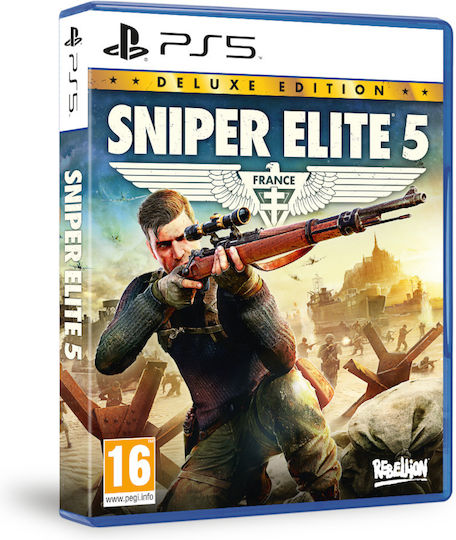 Sniper Elite 5 Deluxe Edition PS5 Game (French Cover)