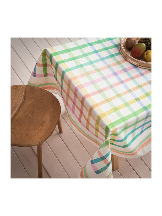 Gofis Home Eliette 398 Cotton & Polyester Tablecloth Multicolour 145x220cm