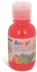 Primo Acryl Acrylic Paint Set in Rot color Zinnoberrot 125ml 1Stück 402TA125300