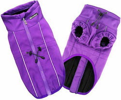 Pet Interest Aktive Outdoor Hundemäntel Fleece / Wasserdichtes Lila