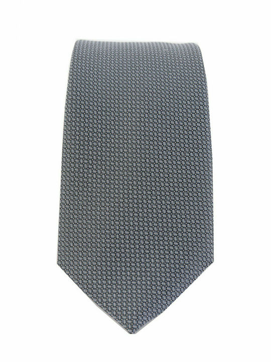 Hugo Boss Men's Tie Silk Printed In Gray Colour