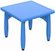 SQ Kids Table made of Plastic Blue Avant Garde