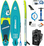 CressiSub Jet Cruise 11'2'' Inflatable SUP Board with Length 3.41m