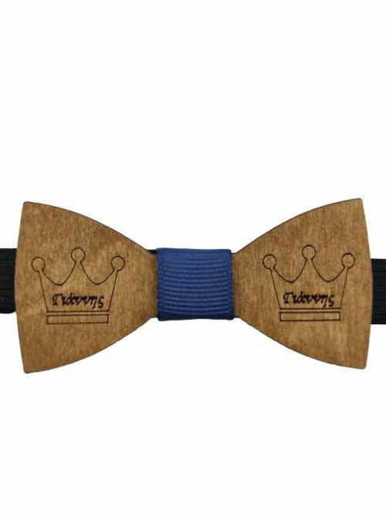 Men's Wooden Bow Tie Special Edition Walnut Bow Tie Bonjour Bebe "0004"
