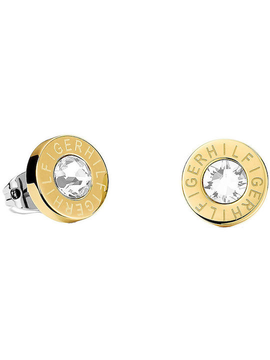 Tommy Hilfiger Gold Plated Steel Stud Earrings Tommy Hilfiger Gold Plated Steel Stud Earrings