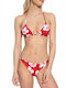 Dsquared2 Bikini Slip Red