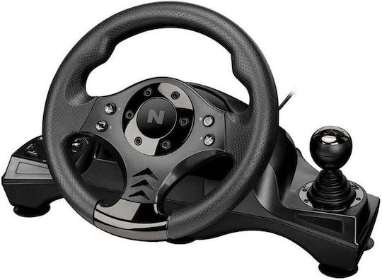 NiTHO Drive Pro V16 Τιμονιέρα με Μοχλό Ταχυτήτων και Πετάλια για PC / PS4 / Switch / Xbox Series X/S / XBOX One / PS3 με 270° Περιστροφής