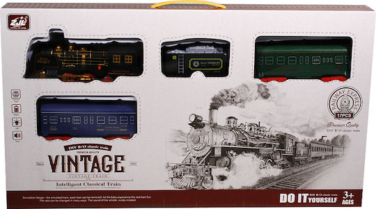 Zanna Toys Vintage Train Set with Train for 3+ years+ Years
