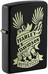 Zippo Harley Davidson Αντιανεμικός Αναπτήρας Φλ...