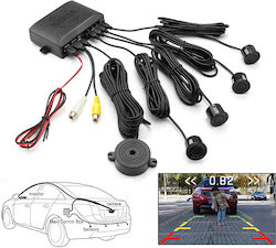 Car Parking System with Buzzer and 4 Sensors in Black Colour PARKING 4 LM TFT