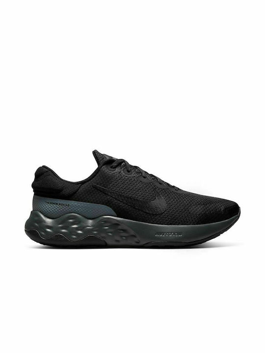 Nike Renew Ride 3 Ανδρικά Αθλητικά Παπούτσια Running Μαύρα