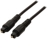 Valueline Optical Audio Cable TOS male - TOS male Μαύρο 1.5m (VLAP25000B1.500)