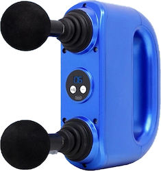 Andowl Double Glin Waffe Massage für die Beine, den Körper & die Hände mit Vibration Blau