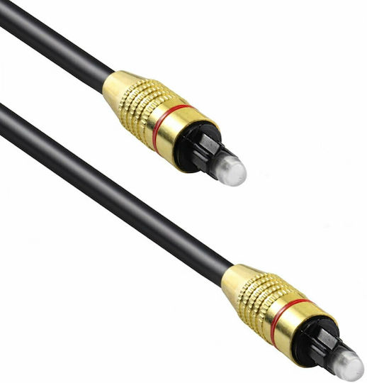 Optical Audio Cable TOS male - TOS male Μαύρο 3m (18360)