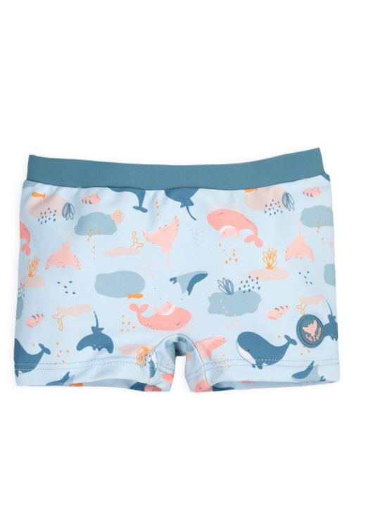 Tutto Piccolo Kids Swimwear Swim Shorts Light Blue