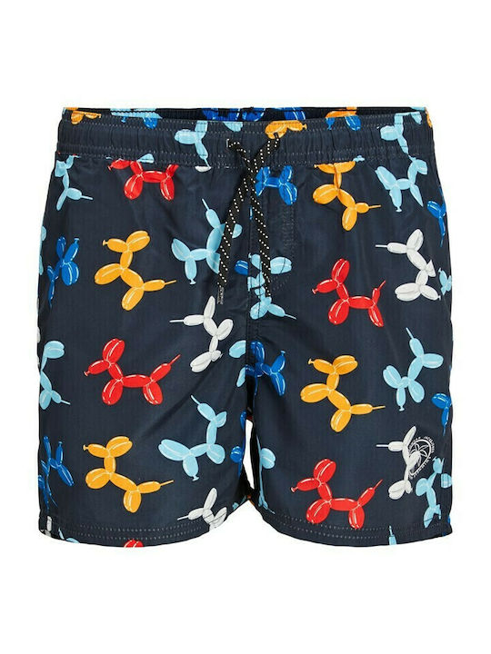 Jack & Jones Παιδικό Μαγιό Βερμούδα / Σορτς Navy Μπλε
