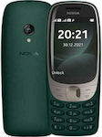 Nokia 6310 2021 Dual SIM Κινητό με Κουμπιά (Ελληνικό Μενού) Πράσινο