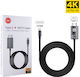 GoldCherry Cable HDMI male - USB-C male 2m Black
