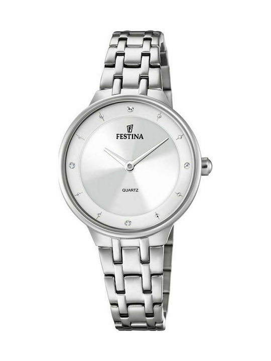 Festina Mademoiselle Γυναικείο Ρολόι 30.5mm Μπα...