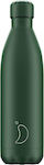 Chilly's Monochrome Bottle Thermos Stainless Steel BPA Free All Green 750ml 207279