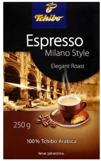 Tchibo Cafea Espresso Arabica Milano Style Măcinat 250gr