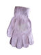 Unisex children's gloves purple "111842"