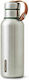 Black+Blum Olive Bam Bottle Thermos Stainless Steel BPA Free 500ml Silver