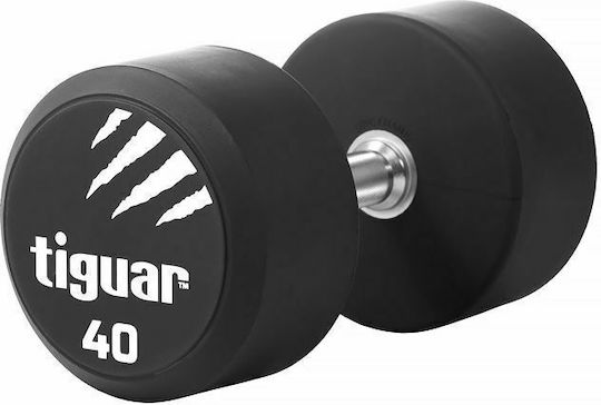 Tiguar Hexagon Rubber Dumbbell PU 1 x 40kg