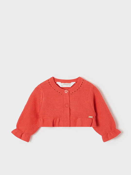 Kids Cardigan Red Ecofriend