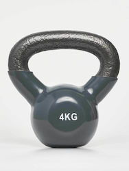 Orion Kettlebell Βινυλίου 4kg Μαύρο