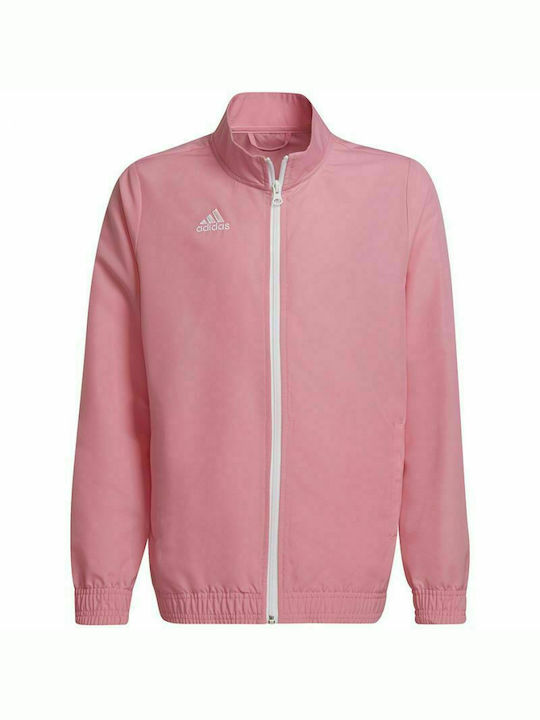 Adidas Αθλητική Παιδική Ζακέτα Ροζ HC5037