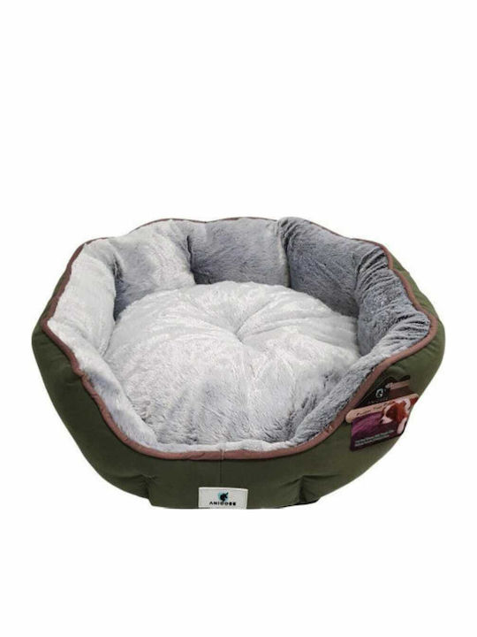 Anicose Octagon Диван Легло за куче Зелен 57x52см.